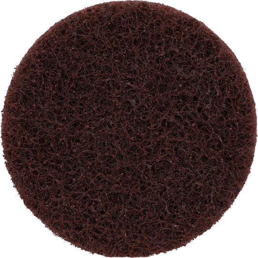 Merit Abrasives 08834166398 Quick-Change Disc Power-Lock Type 2, 3" Disc Dia, Aluminum Oxide, Non-Woven