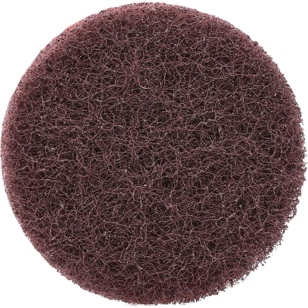 Merit Abrasives 08834166405 Quick-Change Disc Power-Lock Type 2, 2" Disc Dia, Aluminum Oxide, Non-Woven