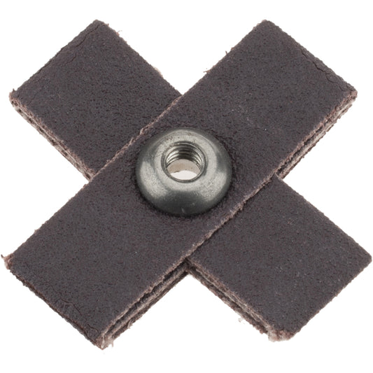 Merit Abrasives 08834182148 120 Grit, Fine Grade, Aluminum Oxide Cross Pad