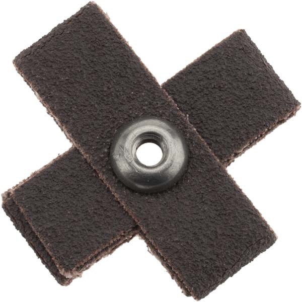 Merit Abrasives 08834182196 100 Grit, Fine Grade, Aluminum Oxide Cross Pad