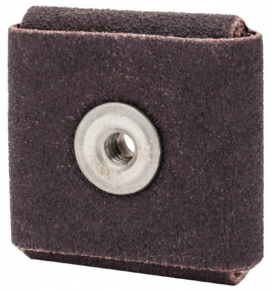 Merit Abrasives 08834184125 80 Grit, Medium Grade, Aluminum Oxide Square Pad
