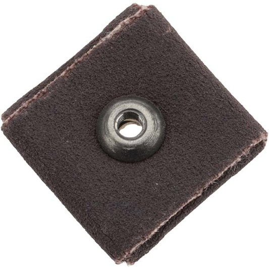 Merit Abrasives 08834184994 120 Grit, Fine Grade, Aluminum Oxide Square Pad