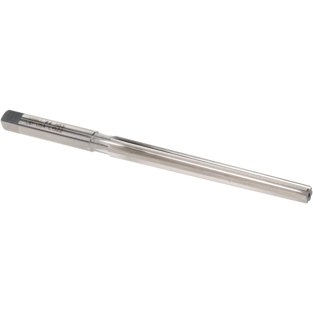 Value Collection 556U 4 Taper Pin Reamer #4 Pin, 0.2071" Small End, 0.2604" Large End, High Speed Steel