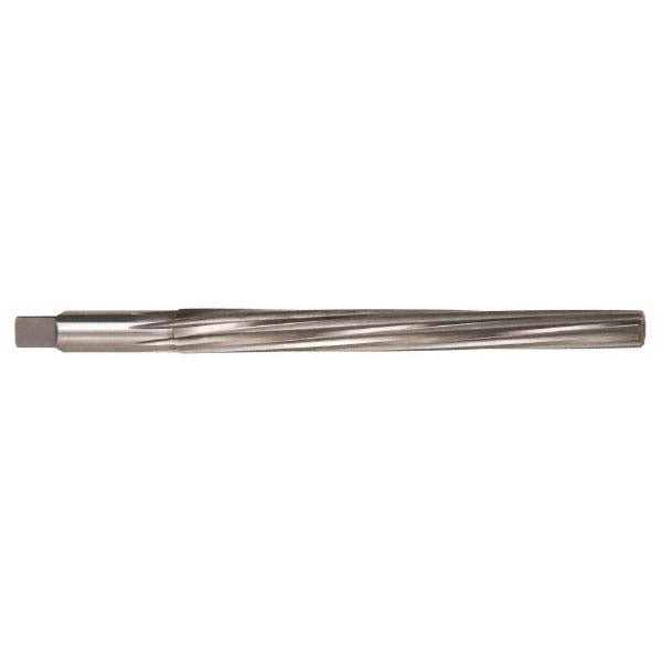 Alvord Polk 09707 Taper Pin Reamer 10 mm Pin, 0.3898" Small End, 0.528" Large End, High Speed Steel