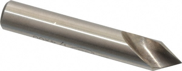 Keo 919-000-083 Countersink 1/4" Head Dia, 60.00 deg Included Angle, 1 Flute, High-Speed Steel, Right Hand Cut