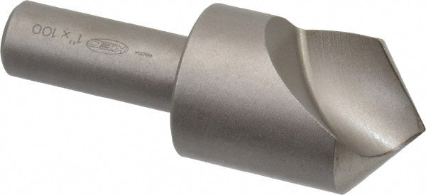 Keo 919-000-053 Countersink 1" Head Dia, 100.00 deg Included Angle, 1 Flute, High-Speed Steel, Right Hand Cut