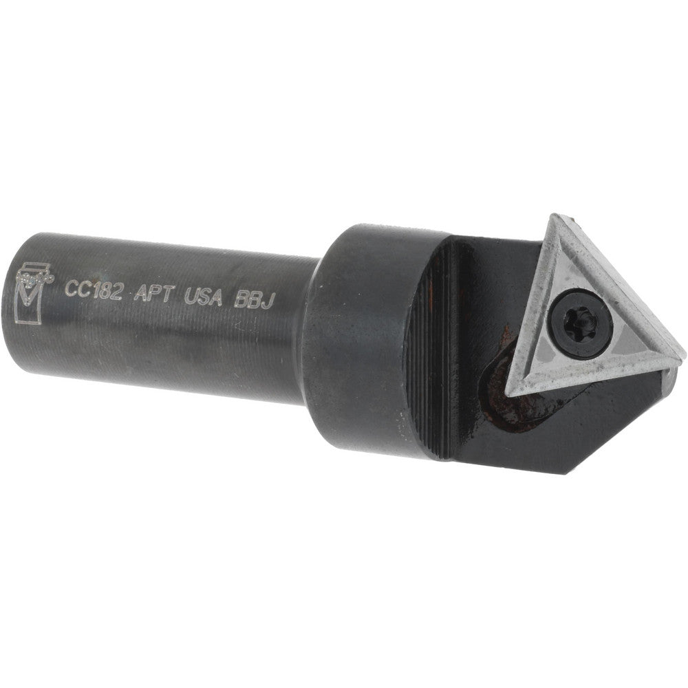 APT CC182 3/4" Max Diam, 1/2" Shank Diam, 82&deg Included Angle, Indexable Countersink