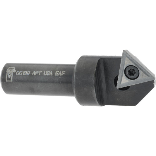 APT CC190 3/4" Max Diam, 1/2" Shank Diam, 90&deg Included Angle, Indexable Countersink