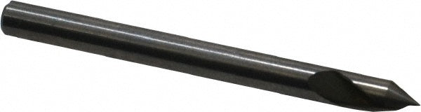 M.A. Ford 60012501 Countersink 1/8" Head Dia, 60.00 deg Included Angle, 1 Flute, Solid Carbide, Right Hand Cut