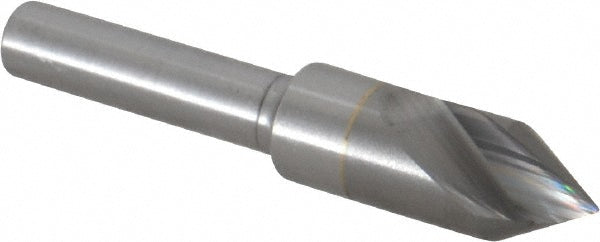 M.A. Ford 60037501 Countersink 3/8" Head Dia, 60.00 deg Included Angle, 1 Flute, Solid Carbide, Right Hand Cut