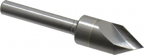 M.A. Ford 60050001 Countersink 1/2" Head Dia, 60.00 deg Included Angle, 1 Flute, Solid Carbide, Right Hand Cut