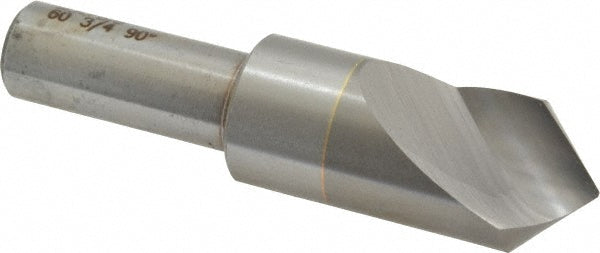 M.A. Ford 60075003 Countersink 3/4" Head Dia, 90.00 deg Included Angle, 1 Flute, Solid Carbide, Right Hand Cut