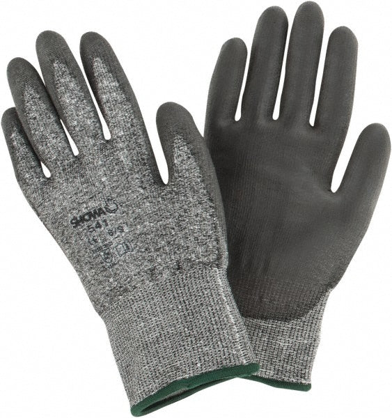 SHOWA 541-S Cut, Puncture & Abrasive-Resistant Gloves Size S, ANSI Cut 2, ANSI Puncture 2, Polyurethane, Dyneema