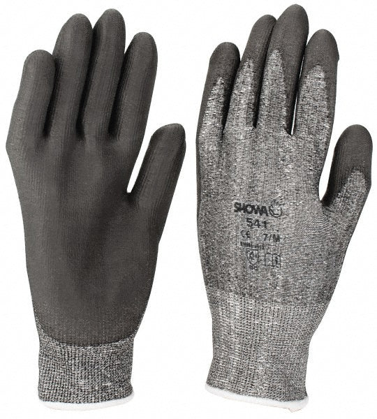 SHOWA 541-L Cut, Puncture & Abrasive-Resistant Gloves Size L, ANSI Cut A2, ANSI Puncture 2, Polyurethane, Dyneema