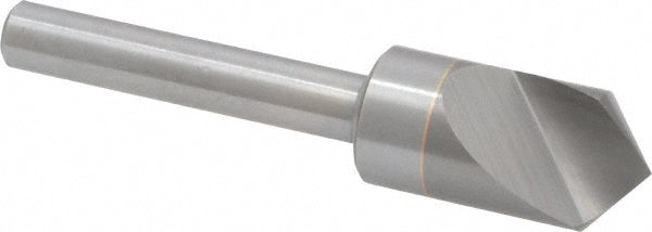 M.A. Ford 60050004 Countersink 1/2" Head Dia, 100.00 deg Included Angle, 1 Flute, Solid Carbide, Right Hand Cut