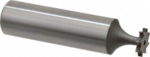 Keo 943-000-025 Woodruff Keyseat Cutter 0.375" Cut Dia, 0.0625" Cut Width, 1/2" Shank Dia, Straight Tooth