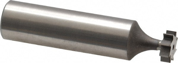 Keo 943-000-041 Woodruff Keyseat Cutter 0.375" Cut Dia, 0.125" Cut Width, 1/2" Shank Dia, Straight Tooth