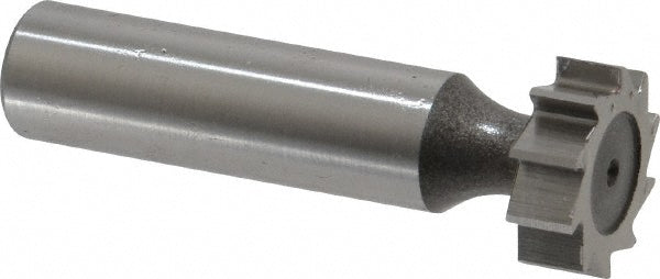 Keo 943-000-129 Woodruff Keyseat Cutter 0.75" Cut Dia, 0.25" Cut Width, 1/2" Shank Dia, Straight Tooth