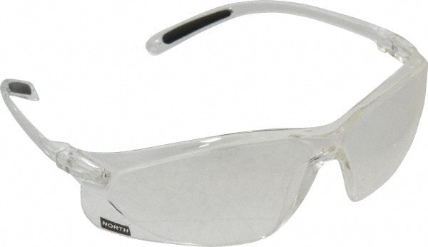 Honeywell A705 Safety Glass Anti-Fog & Scratch-Resistant, Polycarbonate, Clear Lenses, Frameless, UV Protection
