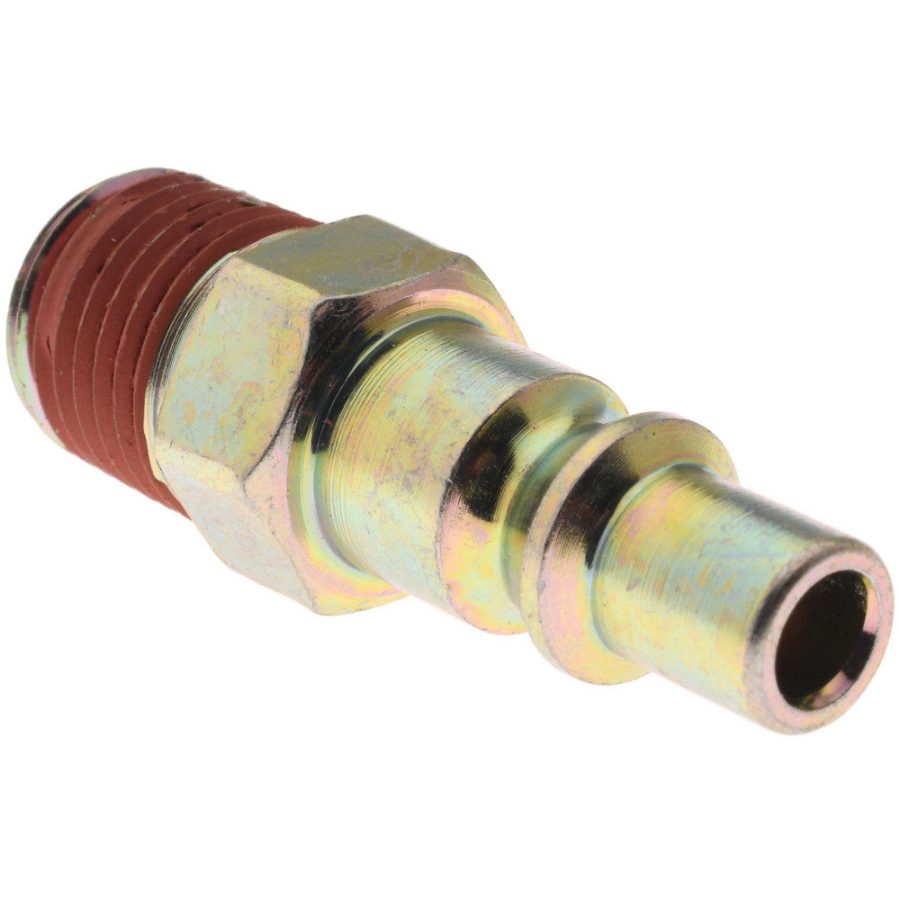 Value Collection 2521672521 10 Piece 1/4" Body 1/4 NPT 215 psi Steel ARO Pneumatic Coupling Plug Set