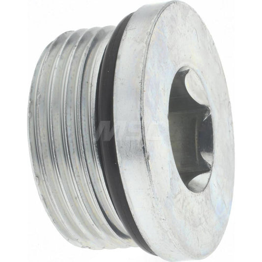 Parker 16 HP5ON-S Industrial Pipe Hex Socket Plug 1-5/16-12 Male Thread, Male Straight Thread O-Ring