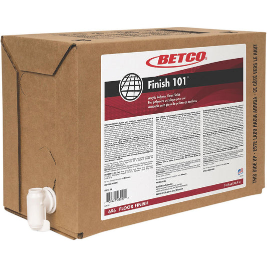 Betco BET696B500 Floor Cleaners, Strippers & Sealers Product Type Floor Finish  Container Type Bag-in-Box  Container Size (Gal.) 5.00  Material Application Resilient Tile Sealed Hard Floors  Composition Solvent Based