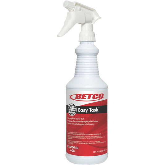 Betco BET6081200 Floor Cleaners, Strippers & Sealers Product Type Floor Finish  Container Type Bottle  Container Size (fl. oz.) 32.00  Material Application Hard Surfaces  Composition Solvent Based  Formula Type Ethylene Glycol