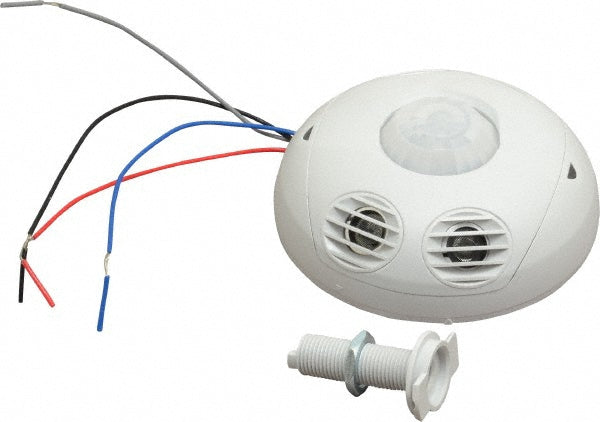 Leviton OSC20-M0W 2,000 Square Ft. Coverage, Infrared and Ultrasonic Occupancy Sensor Wall Switch