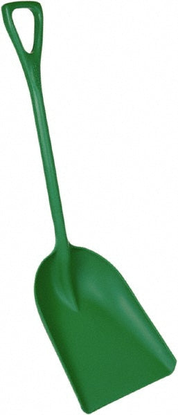 Vikan 69822 One-Piece Shovel, 13.7", Green