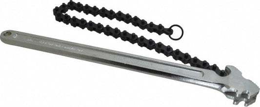 Crescent CW15 Chain & Strap Wrench 5" Max Pipe, 18-1/2" Chain Length