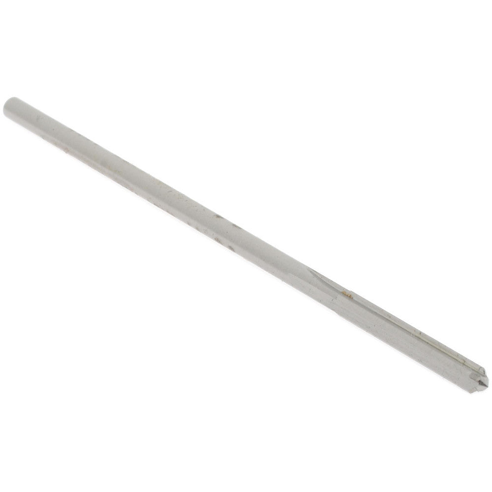 Hertel Reamers 1433-0.1260 Chucking Reamer 0.1260" Dia, 3-1/2" OAL, 7/8" Flute Length, Straight Flute, Straight-Cylindrical Shank, HSSCobalt