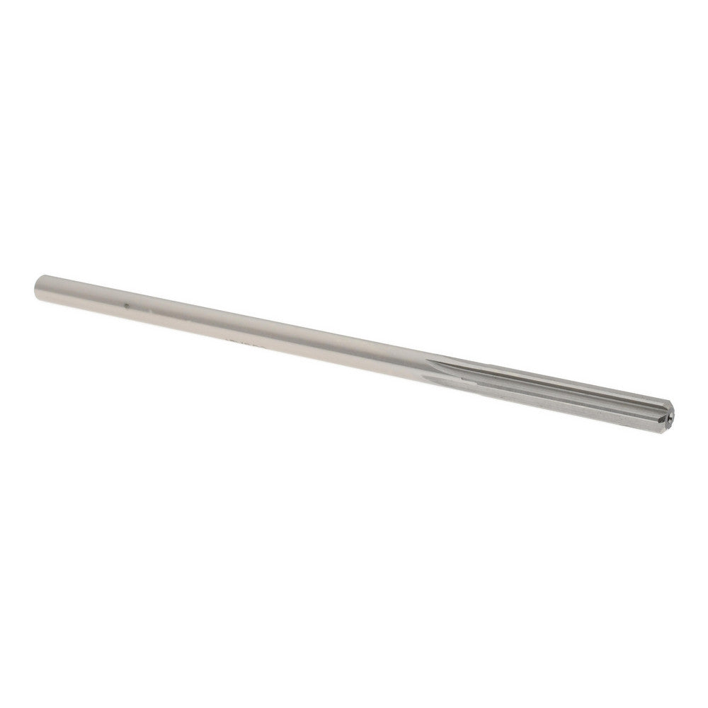 Hertel Reamers 1433-0.2490 Chucking Reamer 0.2490" Dia, 6" OAL, 1-1/2" Flute Length, Straight Flute, Straight-Cylindrical Shank, HSSCobalt