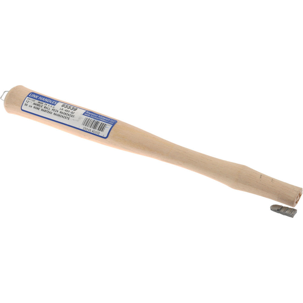 Seymour Midwest LLC 65539 12" Long Replacement Handle for Ball Pein, Machinist & Riveting Hammers