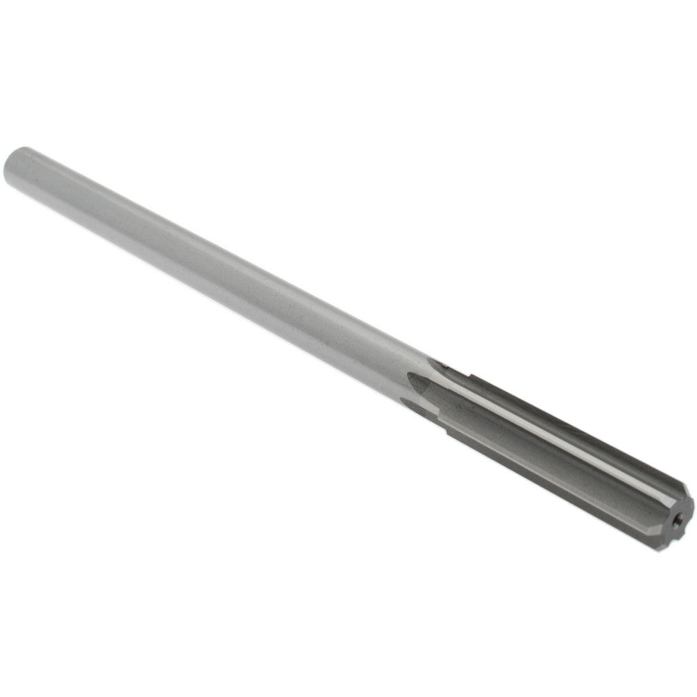 Hertel Reamers 1433-0.5010 Chucking Reamer 0.5010" Dia, 8" OAL, 2" Flute Length, Straight Flute, Straight-Cylindrical Shank, HSSCobalt