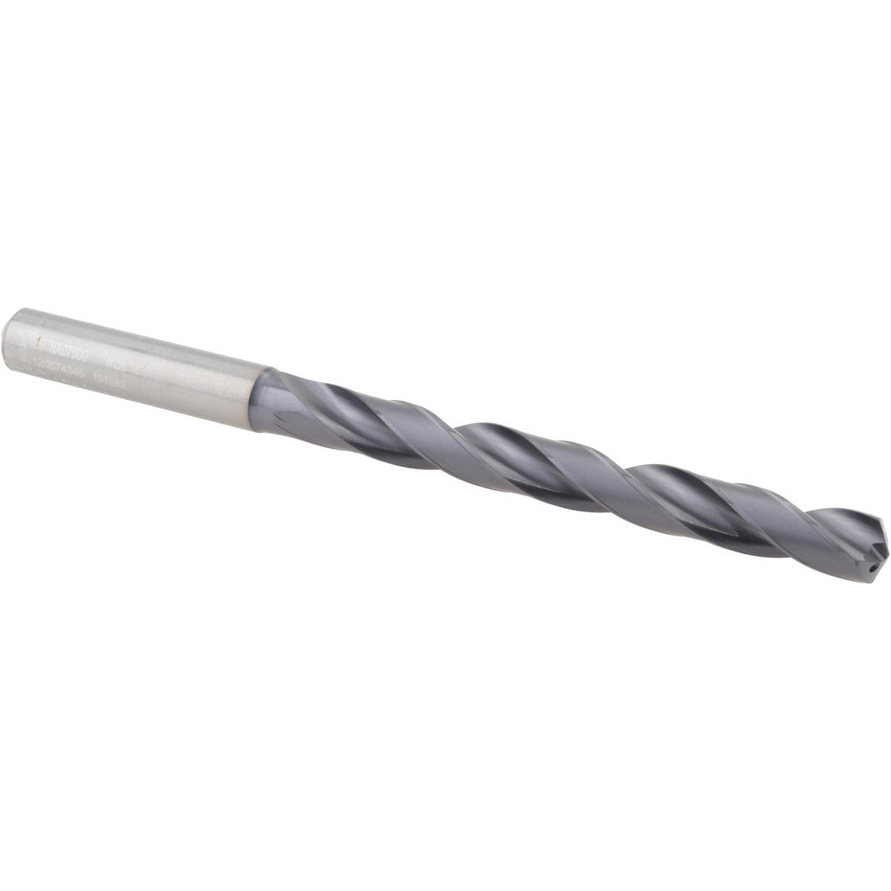 Kennametal 1913624 Taper Length Drill Bit Series B978, 7.5 mm Dia, 132 &deg Point, Solid Carbide