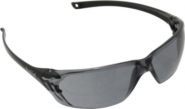 Bolle Safety Inc. 40058 Safety Glass Anti-Fog & Scratch-Resistant, Polycarbonate, Smoke Lenses, Full-Framed