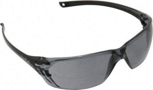 Bolle Safety Inc. 40058 Safety Glass Anti-Fog & Scratch-Resistant, Polycarbonate, Smoke Lenses, Full-Framed
