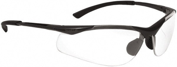 Bolle Safety Inc. 40044 Safety Glass Anti-Fog & Scratch-Resistant, Clear Lenses, Full-Framed