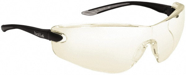 Bolle Safety Inc. 40040 Safety Glass Hydrophobic, Clear Lenses, Frameless