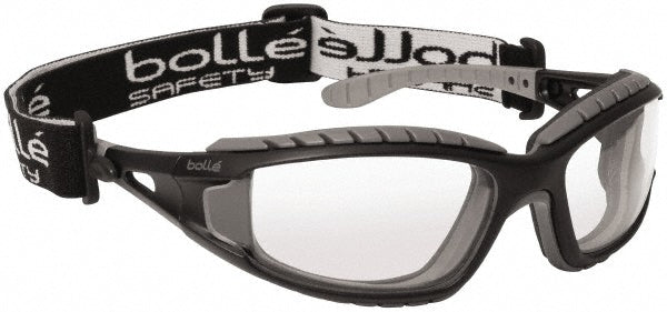 Bolle Safety Inc. 40085 Safety Glass Anti-Fog & Scratch-Resistant, Clear Lenses, Full-Framed