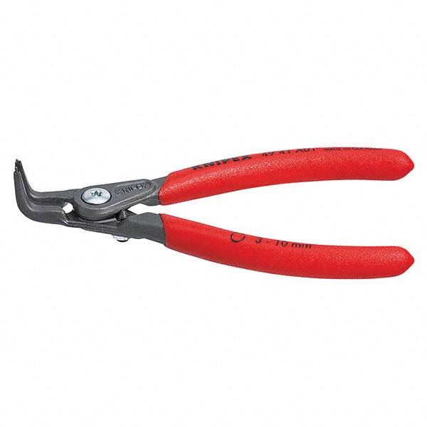 Knipex 49 41 A01 Retaining Ring Pliers Tool Type External Ring Pliers  Type External  Tip Angle 90  Ring Diameter Range (Inch) 1/8 to 25/64  Tip Diameter (mm) 0.90  Overall Length (mm) 130.00