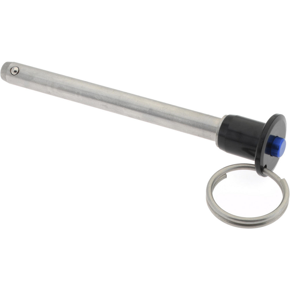 Gibraltar LBR-SS7123 Quick-Release Pin Button Handle, 5/16" Pin Dia, 3" Usable Length