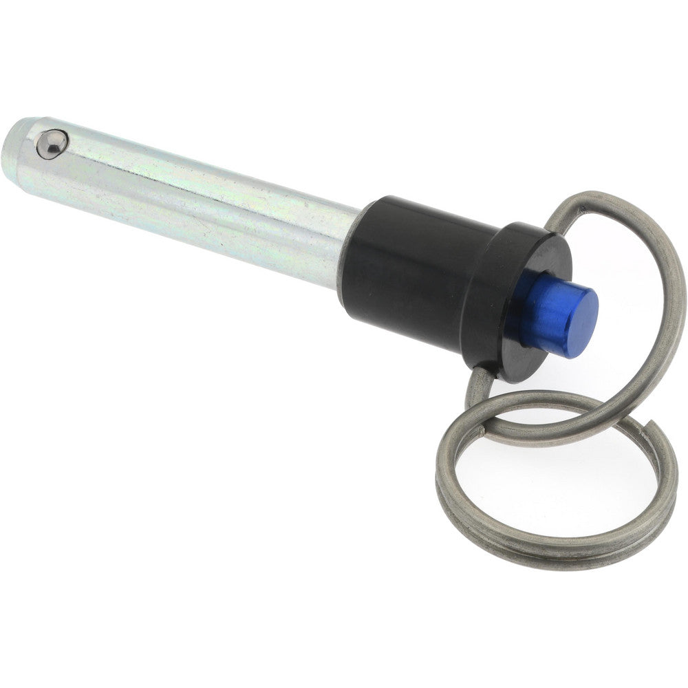 Gibraltar LBH-134 Quick-Release Pin Ring Handle, 3/8" Pin Dia, 1-1/2" Usable Length