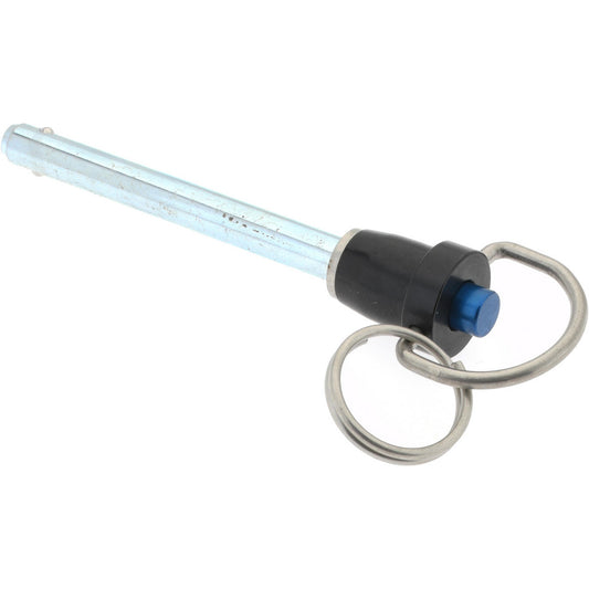 Gibraltar LBH-115 Quick-Release Pin Ring Handle, 1/4" Pin Dia, 2" Usable Length