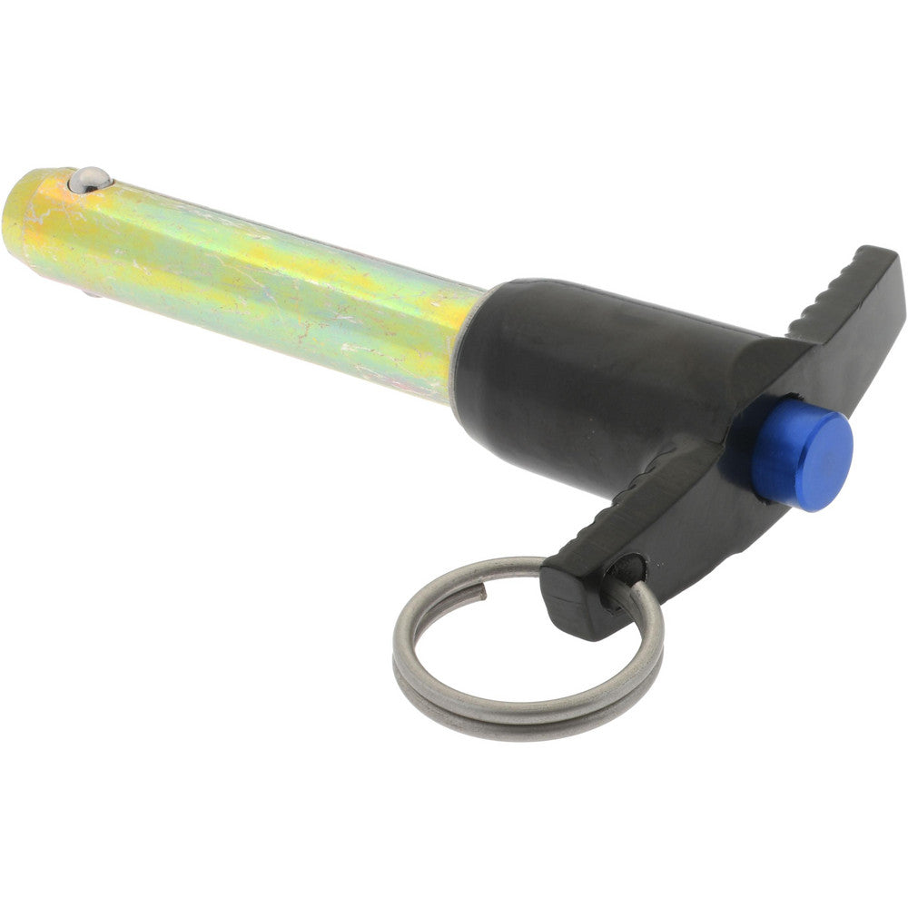 Gibraltar LBT-145 Quick-Release Pin T-Handle, 1/2" Pin Dia, 2" Usable Length