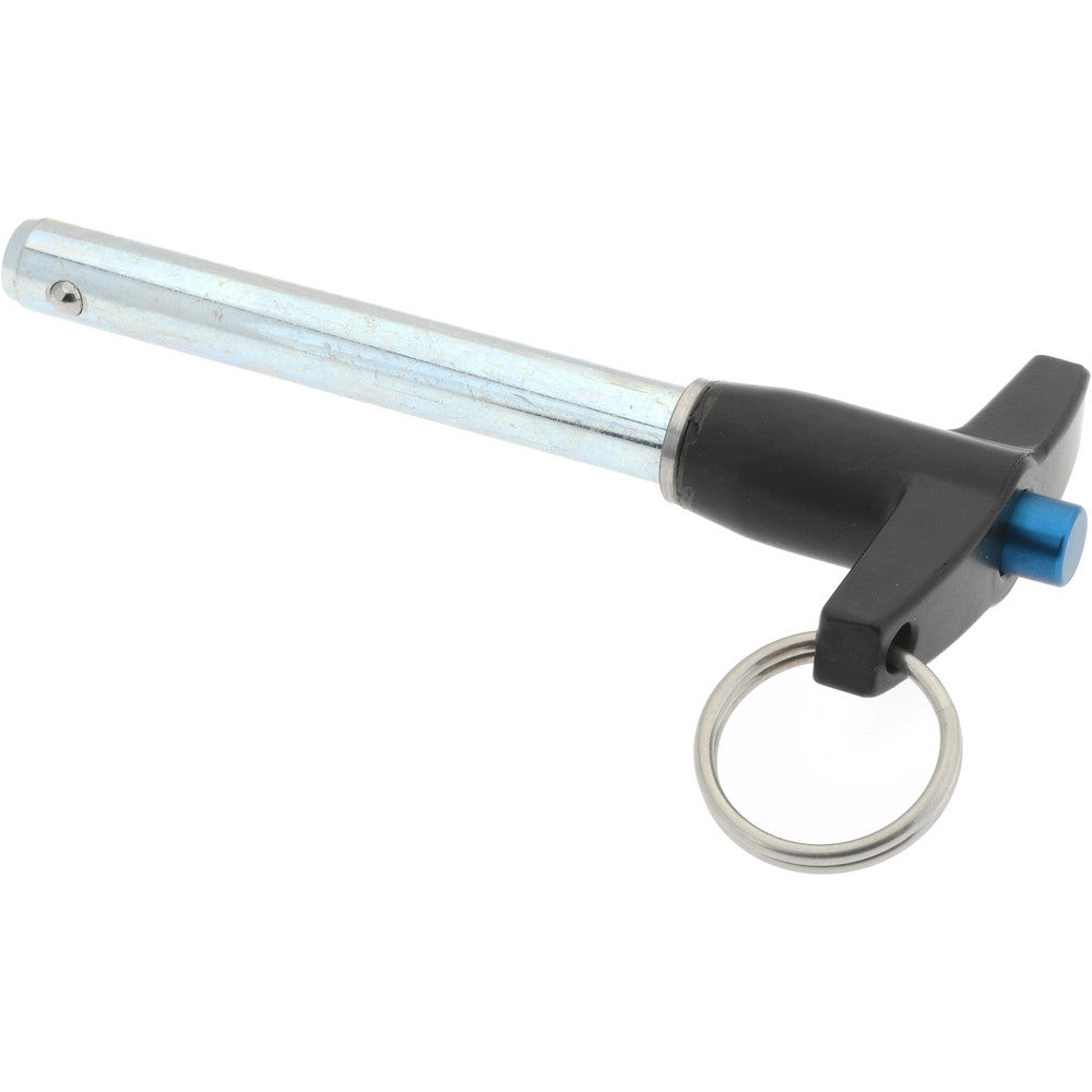 Gibraltar LBT-125 Quick-Release Pin T-Handle, 5/16" Pin Dia, 2" Usable Length