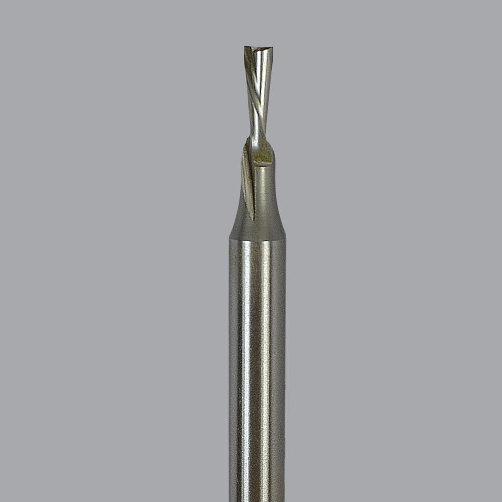Onsrud 40-102 Spiral Router Bit 0.125" Dia, 0.3125" LOC, 1/4" Shank Dia, Downcut