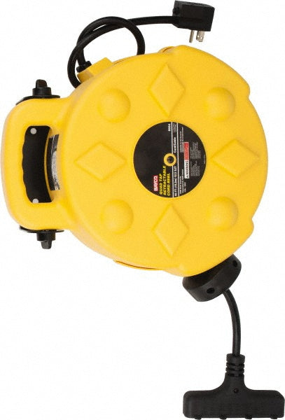 Bayco SL-8904 Cord & Cable Reel 12 AWG, 50' Long, Outlet End