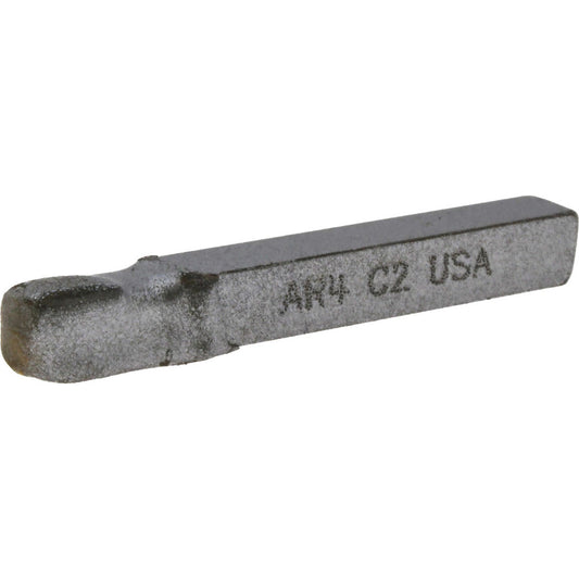 CLAPP & HANEY BRAZED TOOL 1 Single Point Tool Bit AR-4, 1/4" Shank Width, 1/4" Shank Height, C2 Solid Carbide Tip, Right Hand