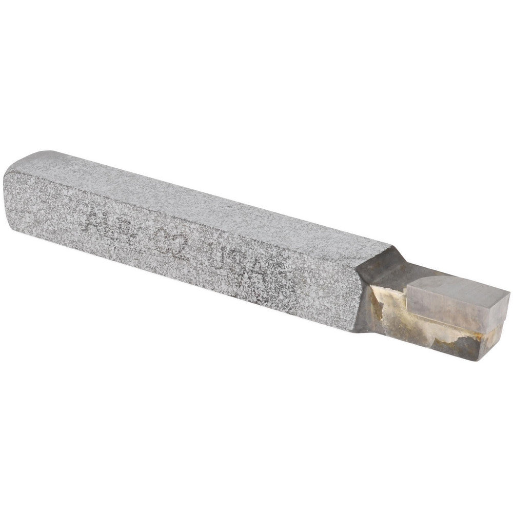 CLAPP & HANEY BRAZED TOOL 100 Single Point Tool Bit AL-4, 1/4" Shank Width, 1/4" Shank Height, C2 Solid Carbide Tip, Left Hand